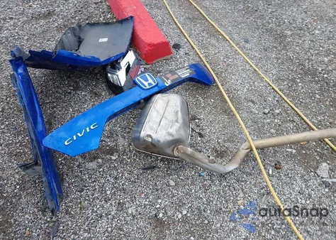 2020 Honda Civic Lx из США, поврежденный, VIN 19XFC2F66LE030527